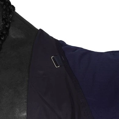 Rambo Stable Sheet Navy/Navy/Wit 6 Rambo Stable Sheet Navy/Navy/Wit - Afbeelding 6