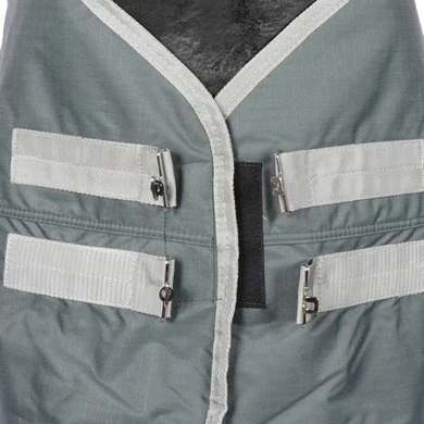 EQUITHÈME Regendeken Tyrex 600D Gerecycled 50g Groen 4 EQUITHÈME Regendeken Tyrex 600D Gerecycled 50g Groen - Afbeelding 4