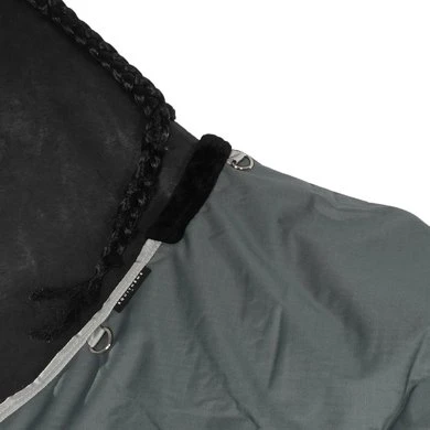 EQUITHÈME Regendeken Tyrex 600D Gerecycled 50g Groen 5 EQUITHÈME Regendeken Tyrex 600D Gerecycled 50g Groen - Afbeelding 5