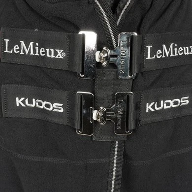 LeMieux Fleecedeken Arika Cooler Zwart 4 LeMieux Fleecedeken Arika Cooler Zwart - Afbeelding 4