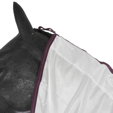 Weatherbeeta Comfitec Essential Mesh II Combo Neck Wit/Maroon/Grijs 6 Weatherbeeta Comfitec Essential Mesh II Combo Neck Wit/Maroon/Grijs - Afbeelding 6