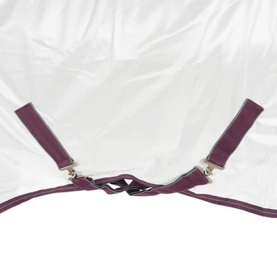 Weatherbeeta Comfitec Essential Mesh II Combo Neck Wit/Maroon/Grijs 8 Weatherbeeta Comfitec Essential Mesh II Combo Neck Wit/Maroon/Grijs - Afbeelding 8