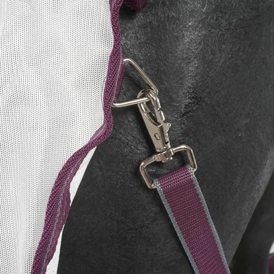 Weatherbeeta Comfitec Essential Mesh II Combo Neck Wit/Maroon/Grijs 9 Weatherbeeta Comfitec Essential Mesh II Combo Neck Wit/Maroon/Grijs - Afbeelding 9