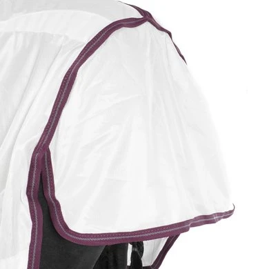 Weatherbeeta Comfitec Essential Mesh II Combo Neck Wit/Maroon/Grijs 10 Weatherbeeta Comfitec Essential Mesh II Combo Neck Wit/Maroon/Grijs - Afbeelding 10