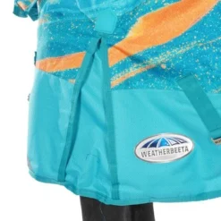 Weatherbeeta Regendeken Comfitec Plus Dynamic II Lite Combo Neck Blauw/Oranje 120/170 -Exporteren Paard Gear Winkel agradi 44947061 4.8af468