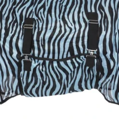 HKM Vliegendeken Zebra Met Hals Aqua/Zwart -Exporteren Paard Gear Winkel agradi 44962058 5.698287