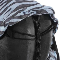 HKM Vliegendeken Zebra Met Hals Aqua/Zwart -Exporteren Paard Gear Winkel agradi 44962058 8.984296