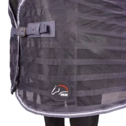 HKM Vliegendeken Donkerblauw/Grijs -Exporteren Paard Gear Winkel agradi 44987061 2.30994b