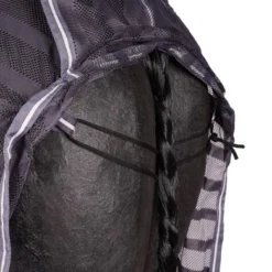 HKM Vliegendeken Donkerblauw/Grijs -Exporteren Paard Gear Winkel agradi 44987061 4.0a37e9