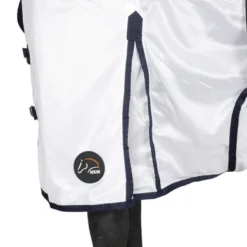 HKM Vliegendeken Lyon Met Halsdeel Wit -Exporteren Paard Gear Winkel agradi 44987080 5.3cc445