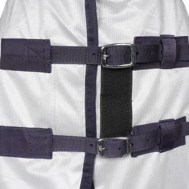 HKM Vliegendeken Lyon Met Halsdeel Zilver 2 HKM Vliegendeken Lyon Met Halsdeel Zilver - Afbeelding 2