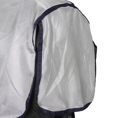 HKM Vliegendeken Lyon Met Halsdeel Zilver 8 HKM Vliegendeken Lyon Met Halsdeel Zilver - Afbeelding 8