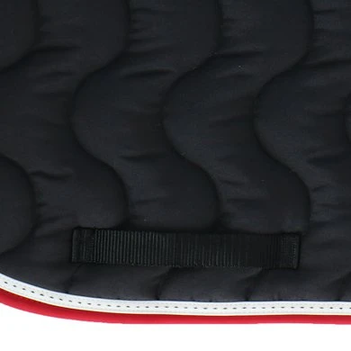 PÉNÉLOPE Pénélope Zadeldekje Classique Springen Zwart/Rood Full 4 PÉNÉLOPE Pénélope Zadeldekje Classique Springen Zwart/Rood Full - Afbeelding 4