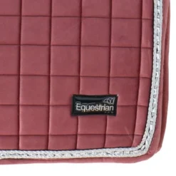 Horka Zadeldekje Equestrian Pro Velvet Dressuur Rosewood -Exporteren Paard Gear Winkel agradi 44997693 5.74a30b