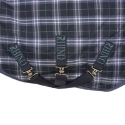 Rhino Plus Turnout Lite Navy Check/Indigo -Exporteren Paard Gear Winkel agradi 44998521 7.0d8639