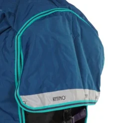 Rhino Original Turnout Lite Navy/Aqua -Exporteren Paard Gear Winkel agradi 44998561 8.499b20