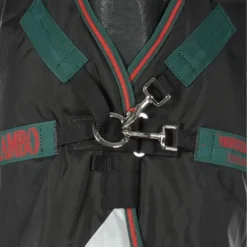 Rambo Wug Turnout Heavy 400g Zwart/Groen -Exporteren Paard Gear Winkel agradi 44998618 1.013719