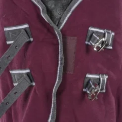 Weatherbeeta Fleecedeken Cooler Combo Neck Maroon/Grijs/Wit -Exporteren Paard Gear Winkel agradi 45009056 2.514311