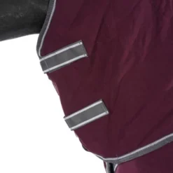 Weatherbeeta Fleecedeken Cooler Combo Neck Maroon/Grijs/Wit -Exporteren Paard Gear Winkel agradi 45009056 3.a688d3