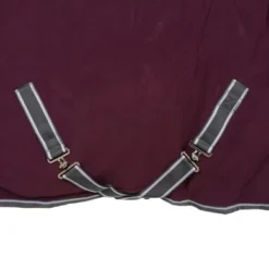 Weatherbeeta Fleecedeken Cooler Combo Neck Maroon/Grijs/Wit -Exporteren Paard Gear Winkel agradi 45009056 6.bc6187