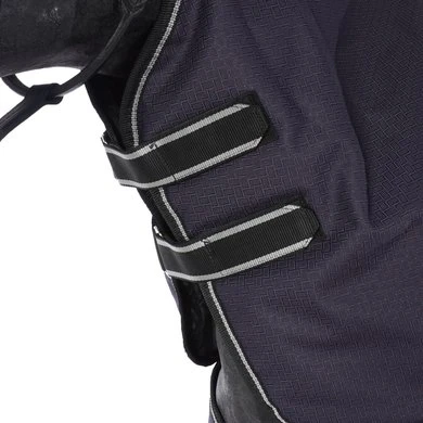 Weatherbeeta Winterdeken Comfitec Plus Dynamic II Detach-A-Neck Medium Zwart/Rood/Zilver 4 Weatherbeeta Winterdeken Comfitec Plus Dynamic II Detach-A-Neck Medium Zwart/Rood/Zilver - Afbeelding 4