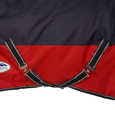 Weatherbeeta Winterdeken Comfitec Plus Dynamic II Detach-A-Neck Medium Zwart/Rood/Zilver 7 Weatherbeeta Winterdeken Comfitec Plus Dynamic II Detach-A-Neck Medium Zwart/Rood/Zilver - Afbeelding 7