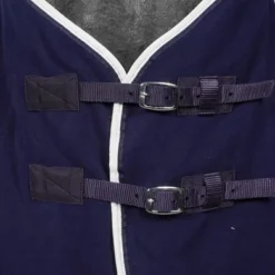Saxon Fleecedeken Standard Neck Navy/Wit -Exporteren Paard Gear Winkel agradi 45009742 1.1c656c