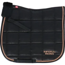 Imperial Riding Zadeldekje Ambient AOP Dressuur Black Zebra