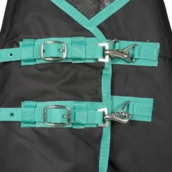 Weatherbeeta Regendeken Comfitec Plus Dynamic II Combo Neck Lite 900d Zwart/Bottle Green 105/155 -Exporteren Paard Gear Winkel agradi 45075396 1.adca52