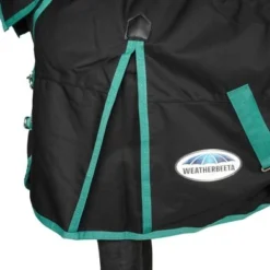 Weatherbeeta Regendeken Comfitec Plus Dynamic II Combo Neck Lite 900d Zwart/Bottle Green 105/155 -Exporteren Paard Gear Winkel agradi 45075396 3.fe041b
