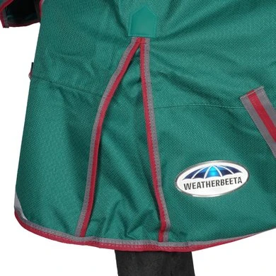Weatherbeeta Regendeken Comfitec Plus Dynamic II Combo Neck Lite Groen/Grijs/Rood 5 Weatherbeeta Regendeken Comfitec Plus Dynamic II Combo Neck Lite Groen/Grijs/Rood - Afbeelding 5