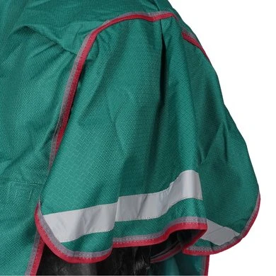 Weatherbeeta Regendeken Comfitec Plus Dynamic II Combo Neck Lite Groen/Grijs/Rood 7 Weatherbeeta Regendeken Comfitec Plus Dynamic II Combo Neck Lite Groen/Grijs/Rood - Afbeelding 7