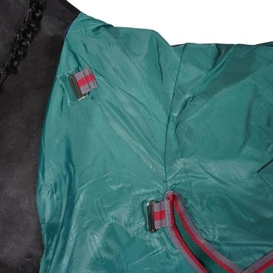 Weatherbeeta Regendeken Comfitec Plus Dynamic II Combo Neck Lite Groen/Grijs/Rood 10 Weatherbeeta Regendeken Comfitec Plus Dynamic II Combo Neck Lite Groen/Grijs/Rood - Afbeelding 10