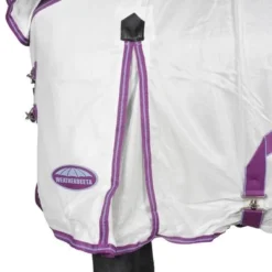 Weatherbeeta Comfitec Airflow II Combo Neck Wit/Lichtblauw/Paars -Exporteren Paard Gear Winkel agradi 45075881 6.8ab1f9