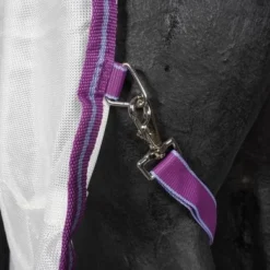 Weatherbeeta Comfitec Airflow II Combo Neck Wit/Lichtblauw/Paars -Exporteren Paard Gear Winkel agradi 45075881 8.5ff832