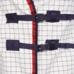 Weatherbeeta Zomerdeken Lite III Combo Neck Wit/Navy/Rood -Exporteren Paard Gear Winkel agradi 45076086 1.4cce89
