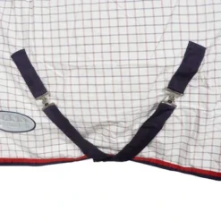 Weatherbeeta Zomerdeken Lite III Combo Neck Wit/Navy/Rood -Exporteren Paard Gear Winkel agradi 45076086 6.2a5681