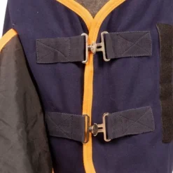 KNHS Showdeken Fleece Met Borstflap Blauw -Exporteren Paard Gear Winkel agradi 45092877 2.ac8c1f