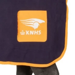 KNHS Showdeken Fleece Met Borstflap Blauw -Exporteren Paard Gear Winkel agradi 45092877 5.106b6c