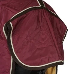 Horka Staldeken Luxe Met Kraag Bordeaux -Exporteren Paard Gear Winkel agradi 45094263 6.16745f