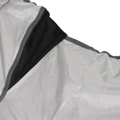 HB Vliegendekens Met Halsstuk Grijs 6 HB Vliegendekens Met Halsstuk Grijs - Afbeelding 6