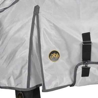 HB Vliegendekens Met Halsstuk Grijs 7 HB Vliegendekens Met Halsstuk Grijs - Afbeelding 7