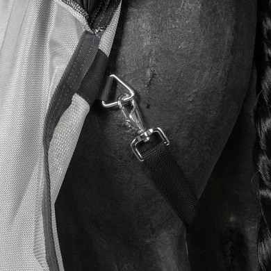 HB Vliegendekens Met Halsstuk Grijs 9 HB Vliegendekens Met Halsstuk Grijs - Afbeelding 9