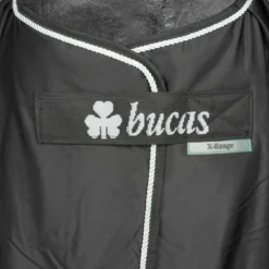 Bucas X-Range Cooler & Neck Limited Edition Black/Silver -Exporteren Paard Gear Winkel agradi 45108961 1.2a3da8