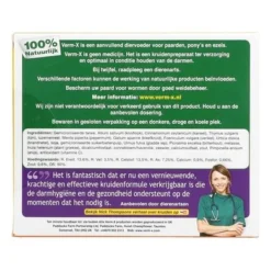 Verm-X Brokjes Extra Strong Voor Paarden -Exporteren Paard Gear Winkel agradi 7009110 2.3e62ef