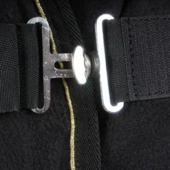 HKM Zweetdeken Bies Fleece Zwart/Goud -Exporteren Paard Gear Winkel agradi a1001342 2.541093