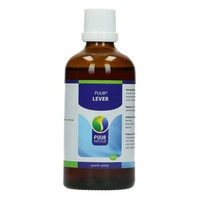 Puur Natuur Hepato / Lever Paard/Pony 100ml 2 Puur Natuur Hepato / Lever Paard/Pony 100ml - Afbeelding 2