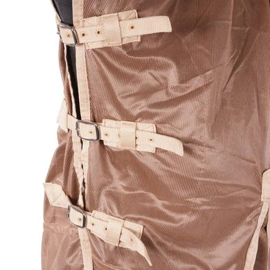 Premiere Vliegendek Polyester Mesh Met Hals Taupe 2 Premiere Vliegendek Polyester Mesh Met Hals Taupe - Afbeelding 2