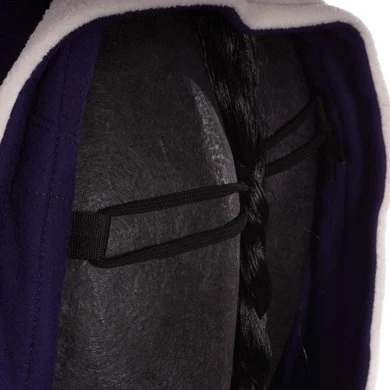 Harry's Horse Fleecedeken Staatsiemodel Met Borstflap Navy 5 Harry's Horse Fleecedeken Staatsiemodel Met Borstflap Navy - Afbeelding 5