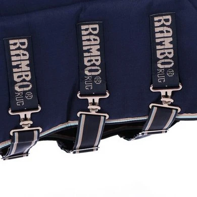 Rambo Optimo Staldeken 400g Navy Beige 5 Rambo Optimo Staldeken 400g Navy Beige - Afbeelding 5